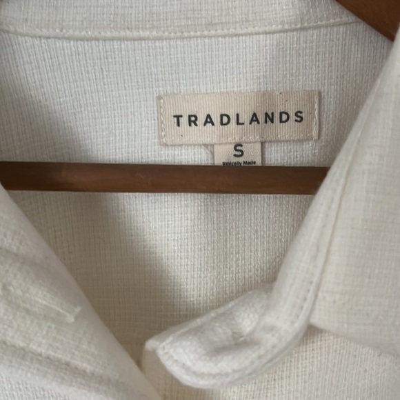 Tradlands Wool Blend Shirt Jacket Neutral - Picture 2 of 2